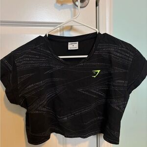 Gymshark Zone Graphic Crop Tee